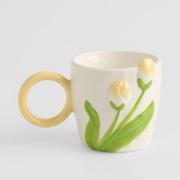 Kubek Tulipano z motywem kwiatowym