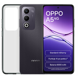 Smartfon Oppo A5 4G Ciemnofioletowy Etui
