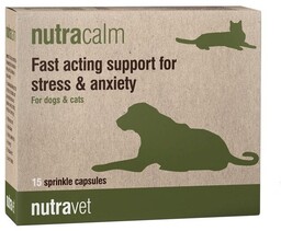 NUTRAVET Nutracalm 15 kapsułek na stres i niepokój