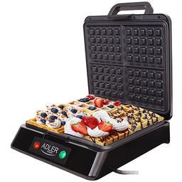 Gofrownica Na 4 Duże Gofry Chrupiące XXL Solidna