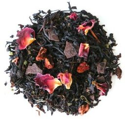 Najlepsza liściasta czarna herbata sypana CZEKOLADOWO MIĘTOWA 100g