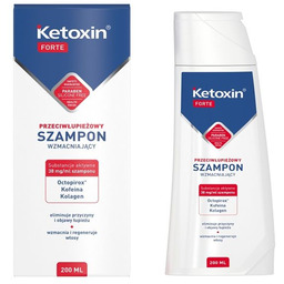 Ketoxin Forte przeciwłupieżowy szampon wzmacniający do włosów, 200
