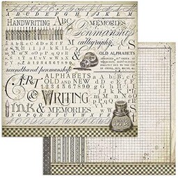STAMPERIA INTERNATIONAL, KFT SBB740 papier do scrapbookingu, dwustronny,