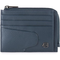 PIQUADRO Saszetka Akron przynosi monety i karty kredytowe