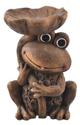 InDecor Ceramiczny karmnik dla ptaków Rona żaba ,25