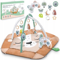 Mata Edukacyjna Interaktywna Dwustronna Składana XXL 5w1 Nukido