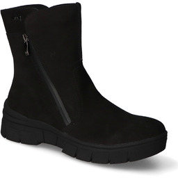 Botki Caprice 9-26437-41/008 Czarne nubuk