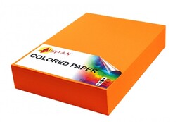 Papier kolorowy A4 80g pomarańczowy fluo neon 170
