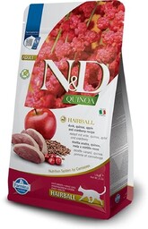 Farmina N&D Quinoa Hairball Kaczka Jabłko 1,5kg