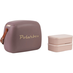 Torba termiczna POLARBOX Lunch Mauve Gold 9347 6l