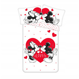Disney Mickey&Minnie Love 1032 Pościel 140x200cm