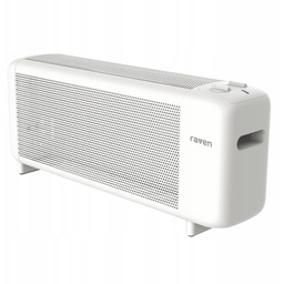Grzejnik Elektryczny Konwekcyjny Raven EGK002 Termostat Bezpiecznik 1500W