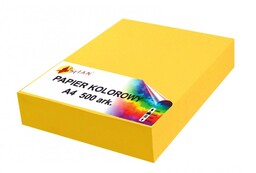 Papier kolorowy A4 80g żółty słoneczny 173-100 173-500,