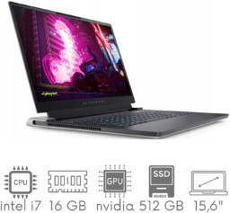 DELL Alienware X15 R1 i7-11800H 16GB 512 SSD