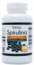MyVita Spirulina 250 mg 400 Tabletek