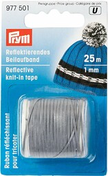 Prym - Prym Polietylen Srebro (1mm) Odblaskowy Dzianie