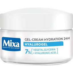 MIXA Hyalurogel Krem intensywnie nawilżający 24H, 50 ml
