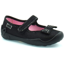 Balerinki z kokardą na rzep 114X240 Blanca