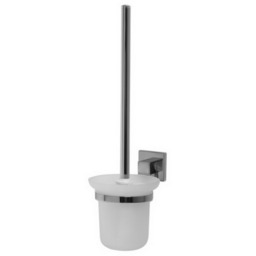 Szczotka do WC wisząca Bisk ARKTIC, ZnAl +