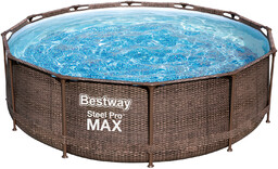 Bestway Basen okrągły Steel Pro Max DELUXE SERIES