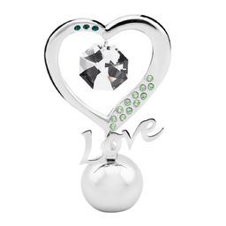 Figurka LOVE z kryształami Ślub Walentynki