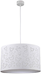 Lampa wisząca FLOWERS, biała, 1x40W E27