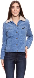 Damska Kurtka Sztruksowa Lee Corduroy Sherpa Rider Jacket