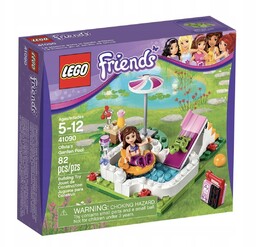 Nowe Lego 41090 Friends Ogrodowy basen Olivii