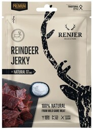 Renjer Suszone mięso renifera Reindeer Jerky 15 x