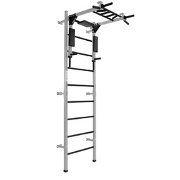 Ma?piszon Drabinka gimnastyczna Profi szary + drążek