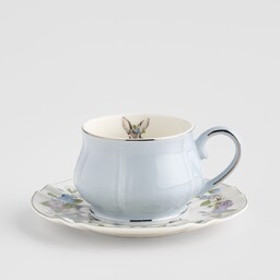 Filiżanka Ze Spodkiem Pansilo z motywem królika