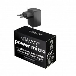 VITAMMY POWER micro NEXT Certyfikowany zasilacz do ciśnieniomierzy
