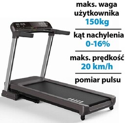 HERTZ FITNESS Bieżnia elektryczna Prestige