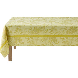 Le Jacquard Fran ais Obrus lniany l''orangerie Yellow