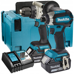 Makita DLX2432TJ Zestaw Combo wkrętarka DTD153 wiertarko-wkrętarka DDF486