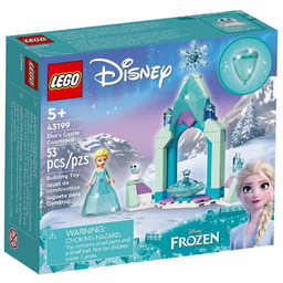 Lego 43199 Disney Dziedziniec zamku Elzy Klocki Kraina