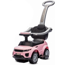 SUN BABY Jeździk Sport Car J05.016.0.6 Różowy rączka