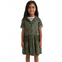Sukienka Desigual dziewczęca Disney Myszka Mickey camo r.