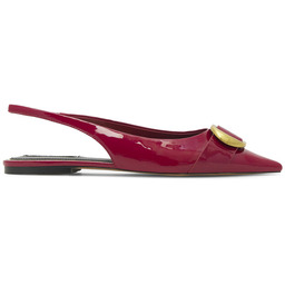 Baleriny Nine West WFA2551-1 Bordowy