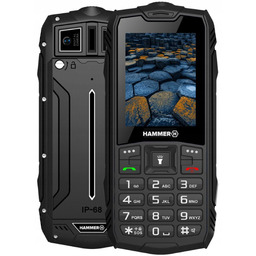 Pancerny Hammer Basalt Black Dual Sim 2,4" IP68
