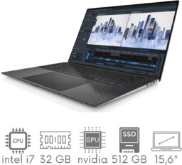 DELL Precision 5560 i7-11800H 32GB 512 SSD 15,6"
