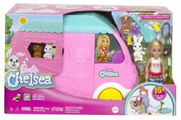 Barbie kamper Chelsea zestaw 2w1