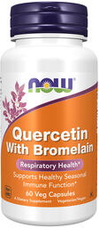 Now Foods Quercetin with Bromelain, kwercetyna i bromelaina,