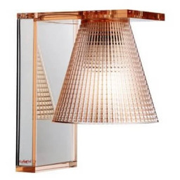 Kartell - Light Air Lampa Ścienna Rzeźbiona Bursztynowa