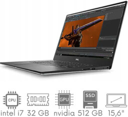 Stacja Graficzno-Robocza Dell Precision 5540 i7-9850H 32GB 512