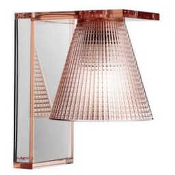 Kartell - Light Air Lampa Ścienna Rzeźbiona Różowa