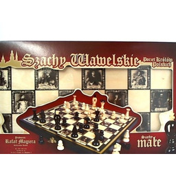 No Name Szachy małe królewskie 35cm MAGIERA