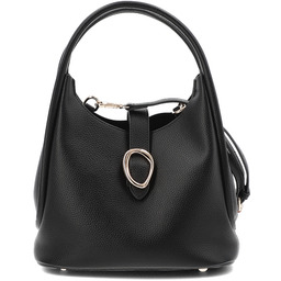 Big Star Czarna Torebka Elegancki Kuferek Damski