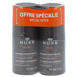 NUXE Men 24HR Protection Deodorant dezodorant 2x50 ml
