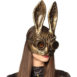 Boland 54538 - półmaska Steam-Bunny, maska steampunk, timepunk,